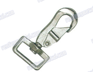 steel galvanized swiveling strap cap snap