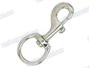 stainless steel swiveling round eye bolt snap