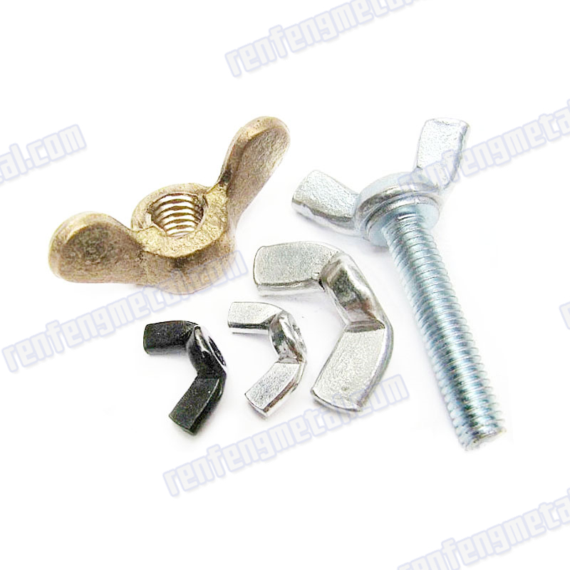 Hot selling brass dacroment butterfly wing nut