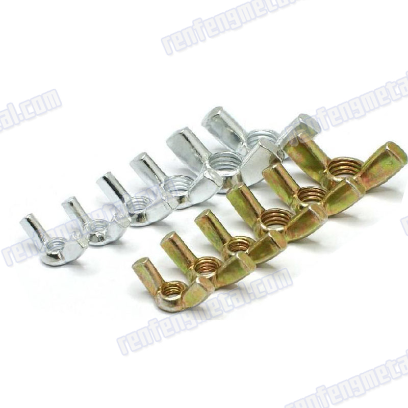  iron white zinc butterfly nut