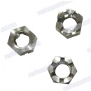 Carbon steel zinc plated Hex slotted nut