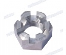 Hot sale alloy steel dacroment hex slotted nut