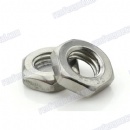 Alloy steel nickel white hex jam nut