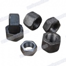 Steel oxide balck hex nuts with thread