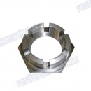 M8 stainless steel hex lock slotted nut