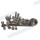 Oxide black hex stainless steel decorative screw