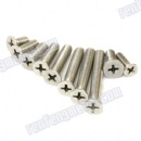 Hot sale silver Stainless steel round head  screw