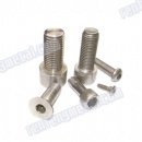 M8 Nickel plated stainless steel round head screw