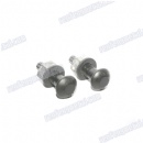 Silver dacroment round head steel structures bolt