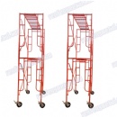 Steel yellow zinc wooden door scaffolding Frame