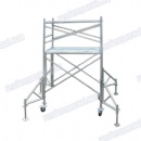 Steel white decorative door scaffolding frame