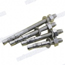 Galvanized carbon steel threaded Wedge anchor