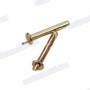 Alloy steel yellow zinc Hammer drive nail anchor