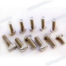 Titanium alloy T-type screws nickel plated