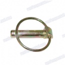 M10 brass safety pins silvery zinc