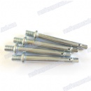 custom made bolts stainless steel white zinc