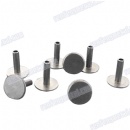 Carbon steel Semi-Tubular Rivets blackened