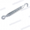 Hook and Eye Turnbuckle white zinc plated