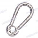 stainless steel galvanized snap hook with eyelet