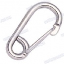 steel nickel plated spring hook