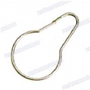 High purity iron nickel plated curtain hook