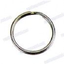 High quality steel zinc plated round key ring