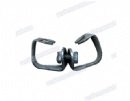 High quality zinc plated steel open eye swivels