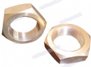 Yellow zinc high puirty hex brass thread nut