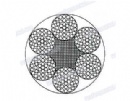Stainless steel wire rope 12mm galvanized