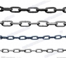DIN763 stainless steel white zinc link chain