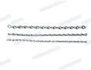 Zinc plated iron single jack chain