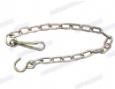 Hot sale chrome plated iron safety chain