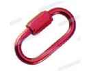  red aluminium quick link