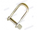  galvanized plate shackle with lock pin