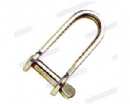 High quality steel galvanized plate dee shackle