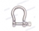 Hot selling steel zinc plated JIS type bow shackle