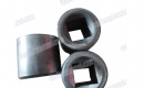 Dacroment carbon steel round with hole nut