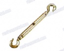 Steel self color turnbuckle DIN 1478 hook