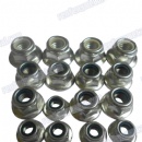 Stainless steel nickel plated spiral lock nut