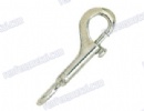 china steel nickel plated swiveling snap hook