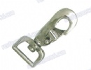 stainless steel swiveling strap cap snap