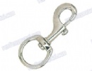 stainless steel swiveling round eye bolt snap