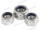 Hot sale Stainless steel nylon insert hex lock nut