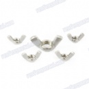 Nickel plated stainless steel butterfly wing nut