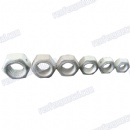 Carbon steel white zinc Anti theft Thread Nut